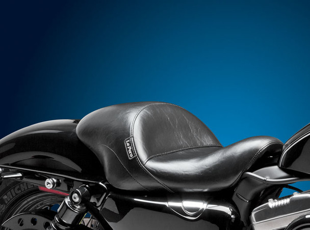 Le Pera Aviator Up-Front Solo Smooth Seat: 04-20 Harley-Davidson Sportster Models