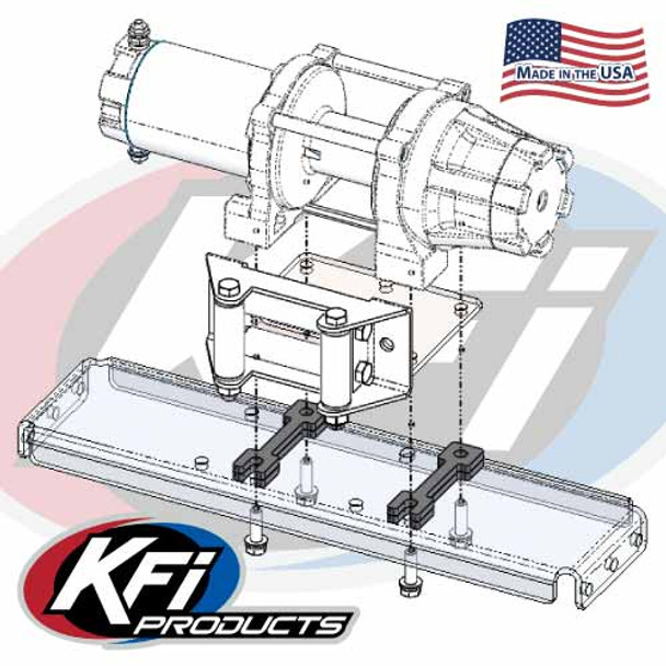 KFI Winch Spacer Kit - 101210