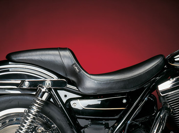 Le Pera Daytona Sport 2-Up Smooth Seat: 82-00 Harley-Davidson Dyna Models