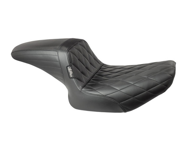 Le Pera Kickflip Diamond Seat: 82-94 Harley-Davidson Dyna Models