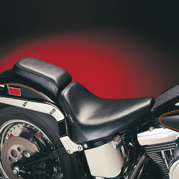 Le Pera Bare Bones Solo Gel Seat: 00-07 Harley-Davidson Softail Models