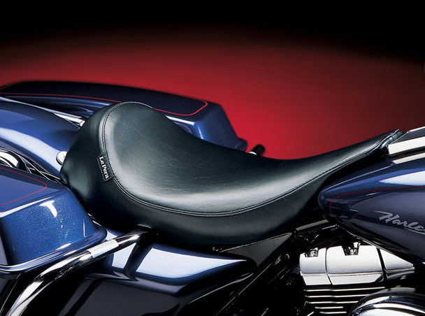 Le Pera Silhouette Solo Smooth Seat: 91-96 Harley-Davidson Touring Models