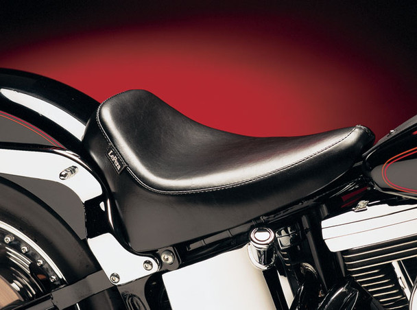 Le Pera Silhouette Deluxe Solo Seat: 00-07 Harley-Davidson Softail Models