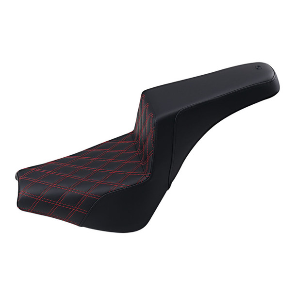 Saddlemen Drivers Lattice Stitch Step-Up Seat: 18-20 Harley-Davidson Softail Models