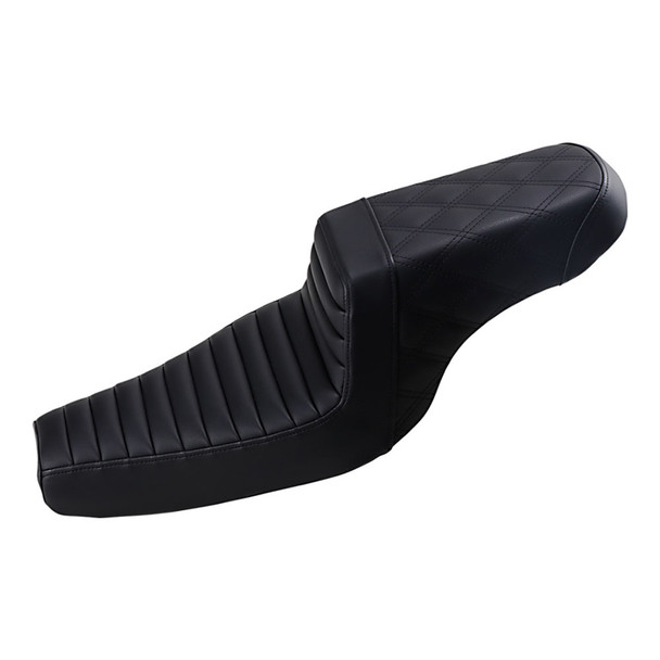 Saddlemen Rear LS/TR Step Up Seat: 04-20 Harley-Davidson Sportster Models