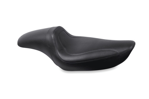 Mustang Fastback One-Piece Seat: 58-84 Harley-Davidson FX/FL Big Twin Dyna/Softail/Touring Models