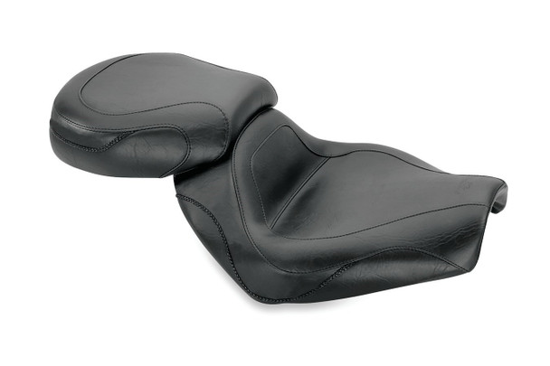 Mustang Sport Touring Two-Piece Seat: Select 02-08 Kawasaki/Suzuki Models