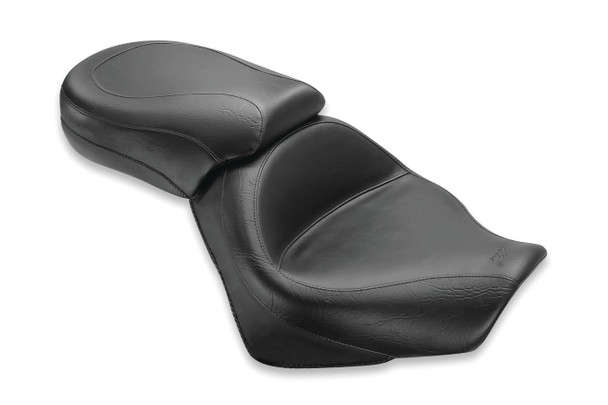 Mustang Wide Touring Two-Piece Seat: 07-20  Honda VT 750 C2 Spirit/Phantom