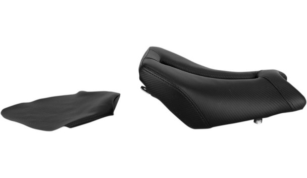 Saddlemen Track Solo Seat w/ Matching Pillion Cover: 12-19 BMW S1000R/RR