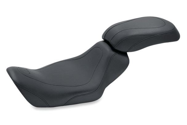 Mustang Tripper Solo Seat: 06-17 Harley-Davidson Dyna Models