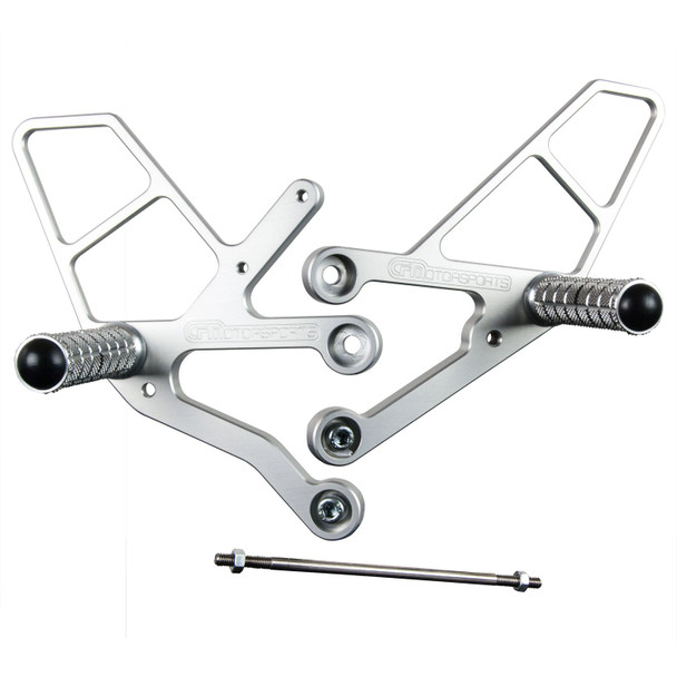 Woodcraft Rearset Kit: 88-91 Honda NT650 Hawk GT Models