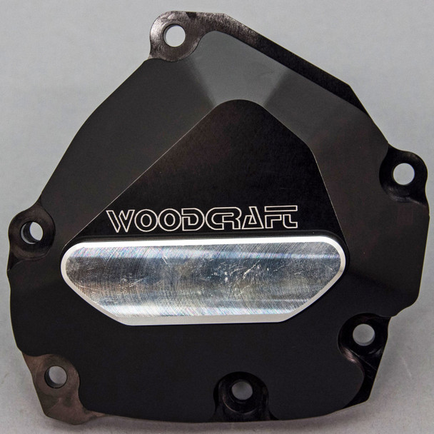 Woodcraft RHS Oil Pump/Ignition Trigger Cover Protector: 09-14 Yamaha YZF R1