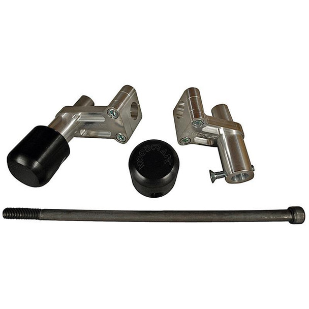 Woodcraft Under Bodywork Frame Slider Kit: 07-13 Ducati 848/1098/1198 Models