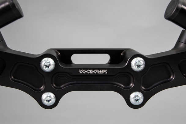 Woodcraft Adjustable Clip-On Adapter Plate: 14-19 Ducati Monster 821 Models