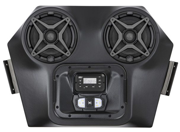 SSV Works 2-Speaker Overhead Weather Proof Audio System w/ Dome Light: 08-17 Polaris RZR 570/800/900 Models