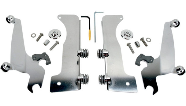 Memphis Shades Sportshield Trigger-Lock Mounting Hardware: 06-15 Yamaha Roadliner/Stratoliner Models