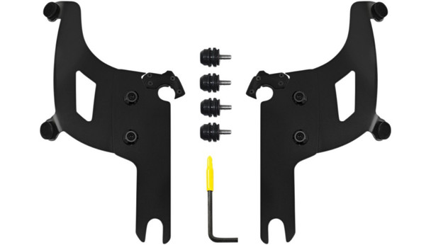 Memphis Shades Bullet Fairing Trigger-Lock Mounting Kit: 04-07, 17-20 Harley-Davidson Touring Road King Models