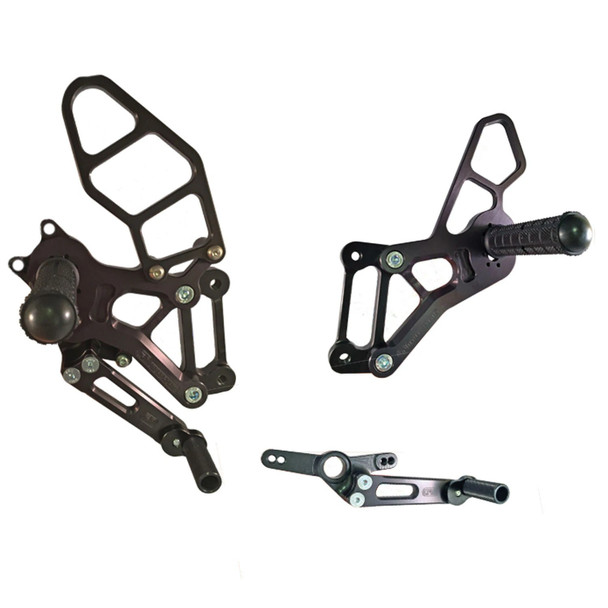 Woodcraft Rearset Kit: 17-19 BMW S1000R/S1000XR