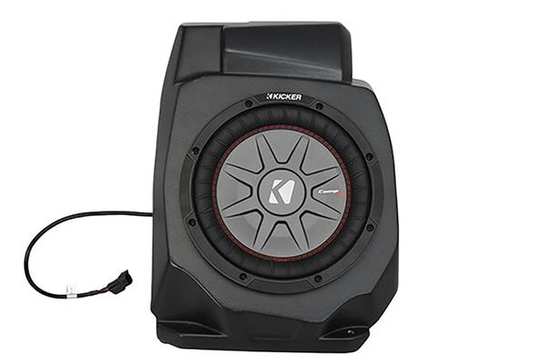 SSV Works Under Dash 10" Kicker Subwoofer w/ Box: Polaris RZR Pro XP