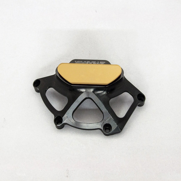 Woodcraft LHS Stator Cover Protector w/Cerakote: 09-16 Suzuki GSXR 1000