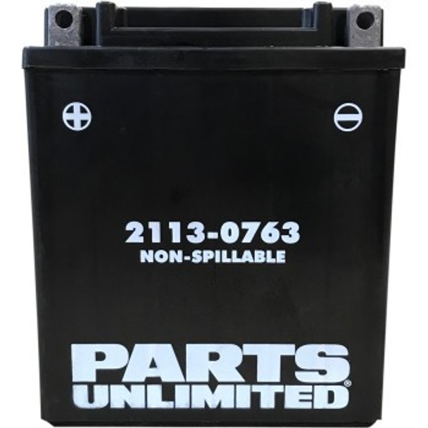 Parts Unlimited AGM Maintenance-Free Battery - CTX12AABS