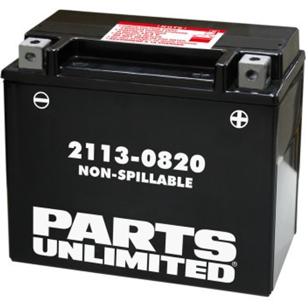 Parts Unlimited AGM Maintenance-Free Battery - CTX20HL