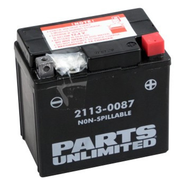 Parts Unlimited AGM Maintenance-Free Battery - YTZ7S