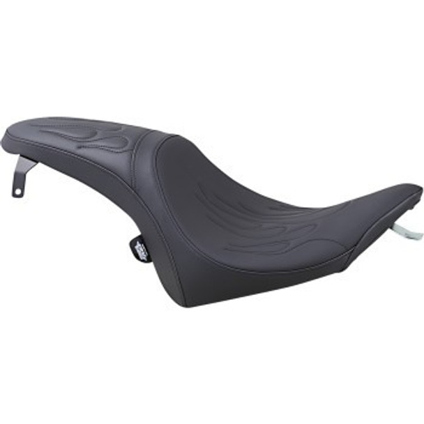 Drag Specialties Flame Predator Seat: 03-17 Victory Highball/Vegas/Kingpin  Models