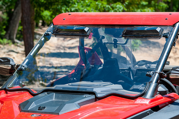 Seizmik Toolless Scratch Resistant Versa-Vent Windshield: Polaris RZR Pro XP