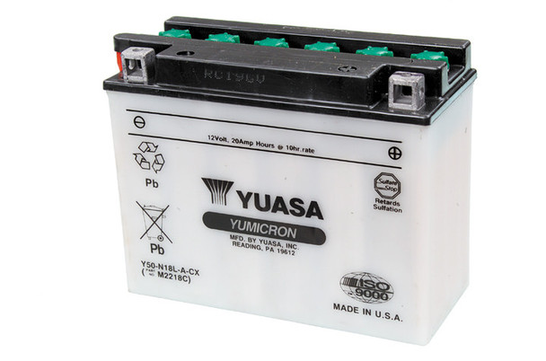 YUASA Yumicron High Performance Conventional Battery - Y50