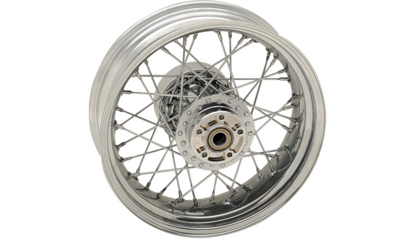 Drag Specialties Replacement Laced Rear Wheel: 2009+ Harley-Davidson Models - 16"x5.00" - With ABS