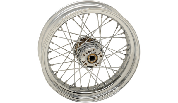 Drag Specialties Replacement Laced Rear Wheel: 08-17 Harley-Davidson FX Models - 17"x4.50"