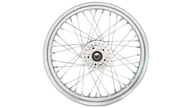 Drag Specialties Replacement Laced Front Wheel: 08-21 Harley-Davidson XL Models - 19"x2.50"