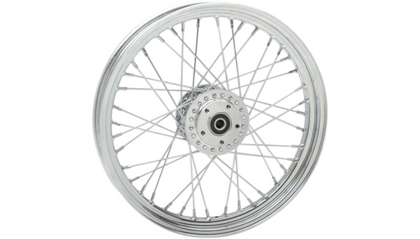 Drag Specialties Replacement Laced Front Wheel: 00-05 Harley-Davidson Models - 19"x2.50"