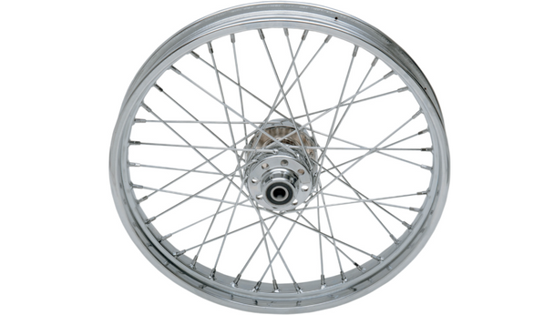 Drag Specialties Replacement Laced Front Wheel: 96-99 Harley-Davidson FX Models - 21"x2.15"