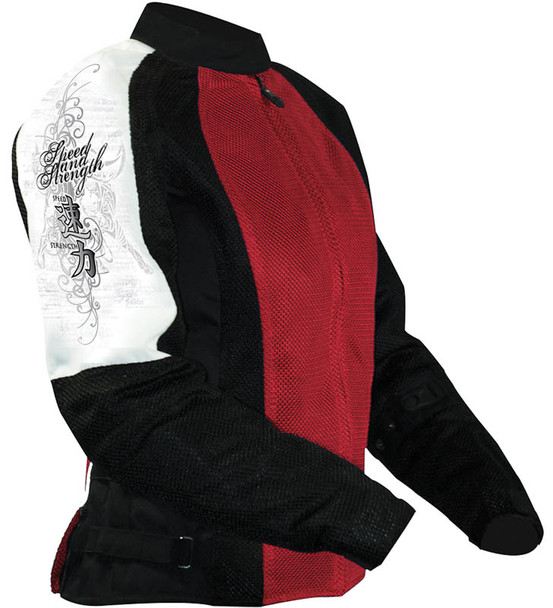 Speed and Strength Women's True Romance Mesh Jacket - Red - Small