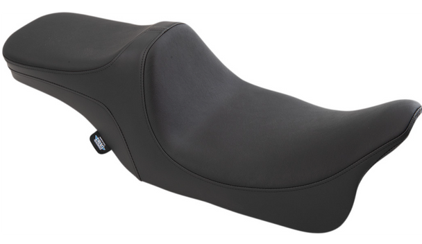 Drag Specialties Predator III Smooth Seat: 97-07 Harley-Davidson Touring Models