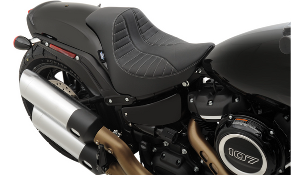 Drag Specialties Scorpion Solo Seat: 18-21 Harley-Davidson Softail Fat Bob Models