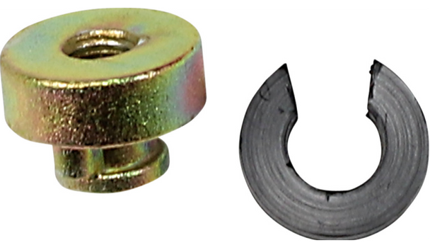 Drag Specialties Seat Mounting Nut Kit - 1⁄4 x 28