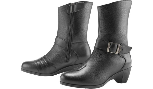 Icon Women's Black Tuscadero Boots