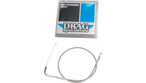 Drag Specialties 32.5" Braided Throttle Cable - 0650-0318