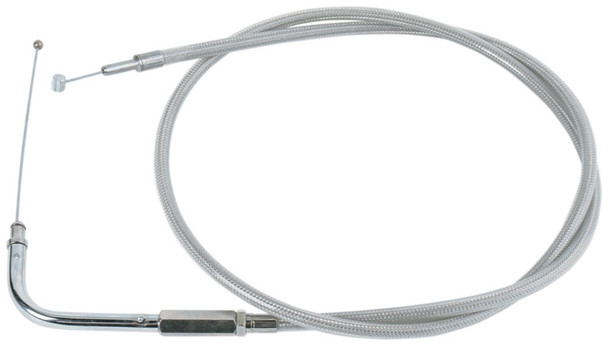 Drag Specialties 39.5" Braided Throttle Cable - 0650-0319