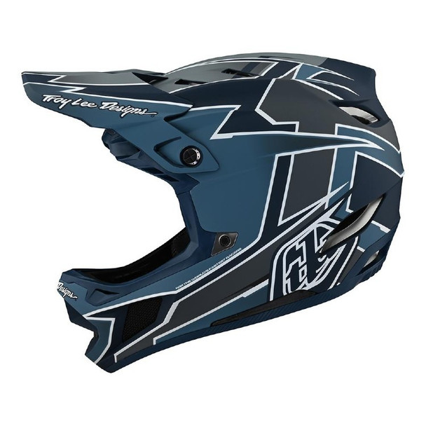 Troy Lee Designs D4 Composite Helmet - Graph - Marine - Size XL