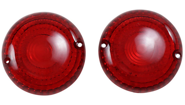 Kuryakyn Red Turn Signal Replacement Lenses: 98-11 Yamaha Models - MPN 2267