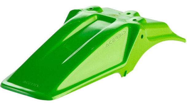 Acerbis Green Rear Fender Replacement: 84-03 Kawasaki Models - MPN 2040690006