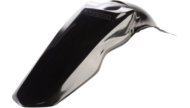 Acerbis Black Rear Fender Replacement: 01-07 Suzuki Models - MPN 2040770001