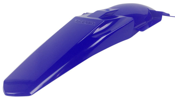 Acerbis Blue Rear Fender Replacement: 02-21 Yamaha Models - MPN  2040890211