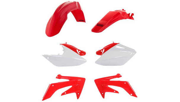 Acerbis Standard Plastic Replacement Kit: 04-18 Honda Models - MPN 2040970206