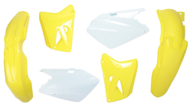 Acerbis Standard Plastic Kit: 03-08 Suzuki Models - MPN 2041150206