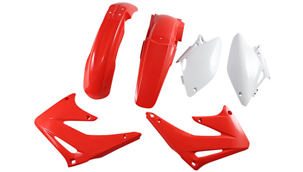 Acerbis Red Plastic Kit: 02-03 Honda Models - MPN 2070960244